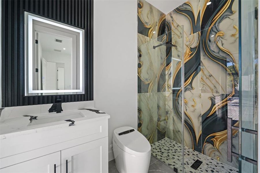 Furnished interior view inside a new home in , Cape Coral (Image 8).