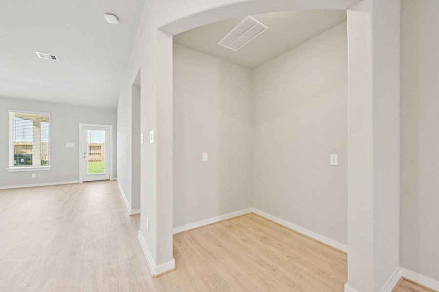 Photo is not of the actual home, but is an inspirational photo of builder’s model home and may depict options, furnishings, and/or decorator features that are not included