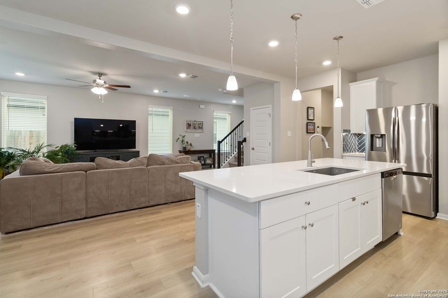 Furnished interior view inside a new home in Veranda: Classic, San Antonio (Image 7).