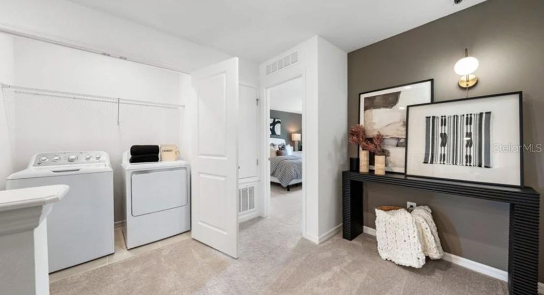 Furnished interior view inside a new home in The Townhomes at Azario Lakewood Ranch, Bradenton (Image 7).