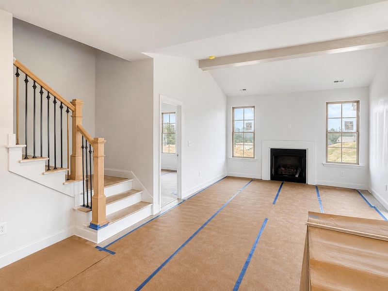 In-progress construction of a new home in Timberlee, Ooltewah, TN (Image 4).