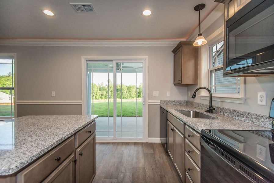 Representative furnished interior of a home built from the Heatherwood by Enchanted Homes in Arcadia Village, Spartanburg (Image 15).
