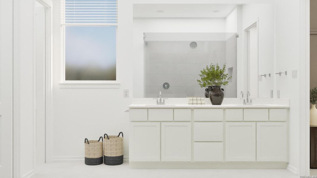 Furnished interior view inside a new home in Brookmill, San Antonio (Image 29). Furnished interior view inside a new home in Brookmill, San Antonio (Image 29).