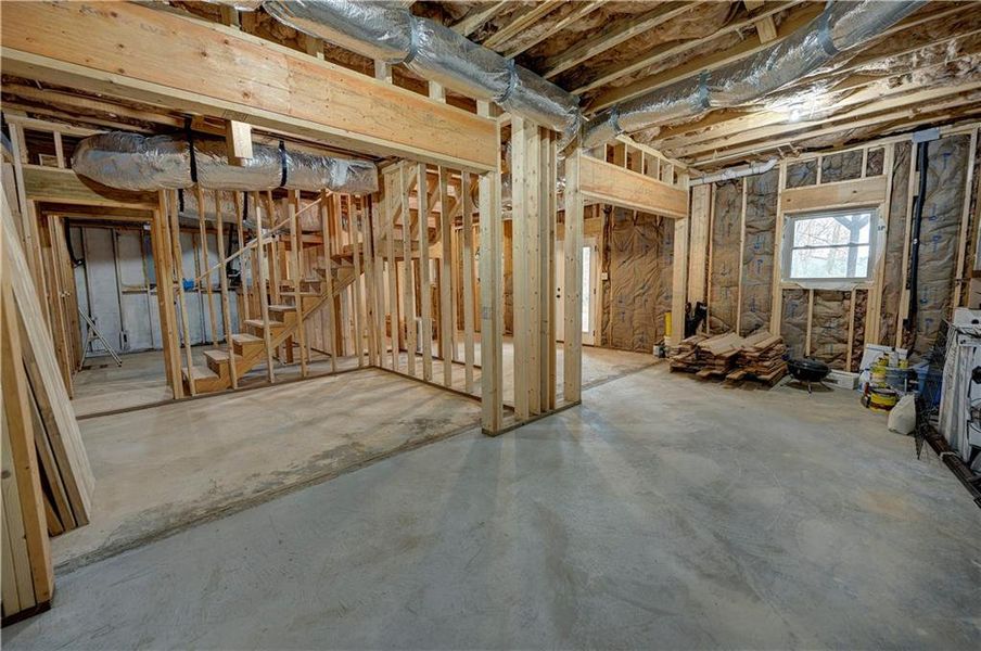 In-progress construction of a new home in , Ranger, GA (Image 40).