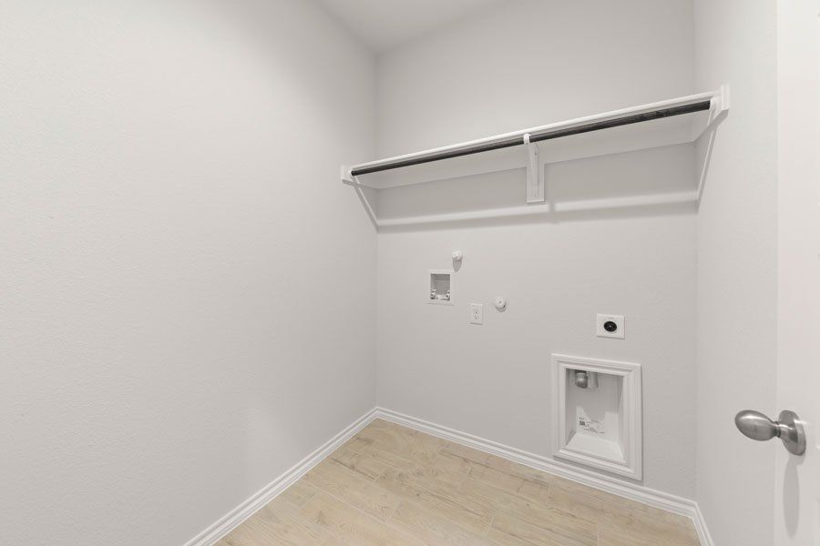 Representative exterior photo of a completed home built from the Birch by Impression Homes in Creekside Ranch, Blue Ridge, TX (Image 24).