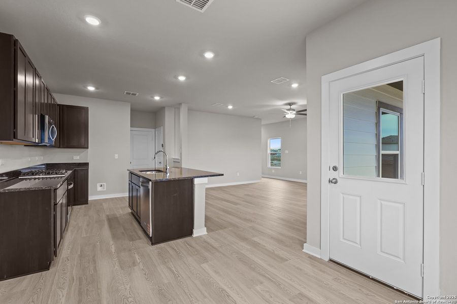 Furnished interior view inside a new home in Garden Grove, Schertz (Image 9).