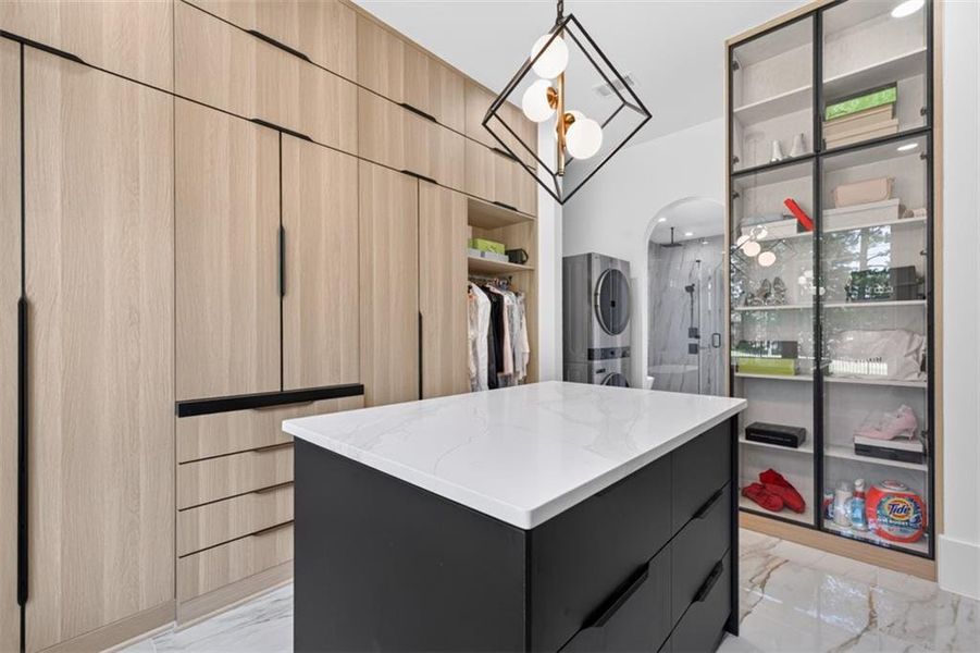 Furnished interior view inside a new home in , Buford (Image 109).