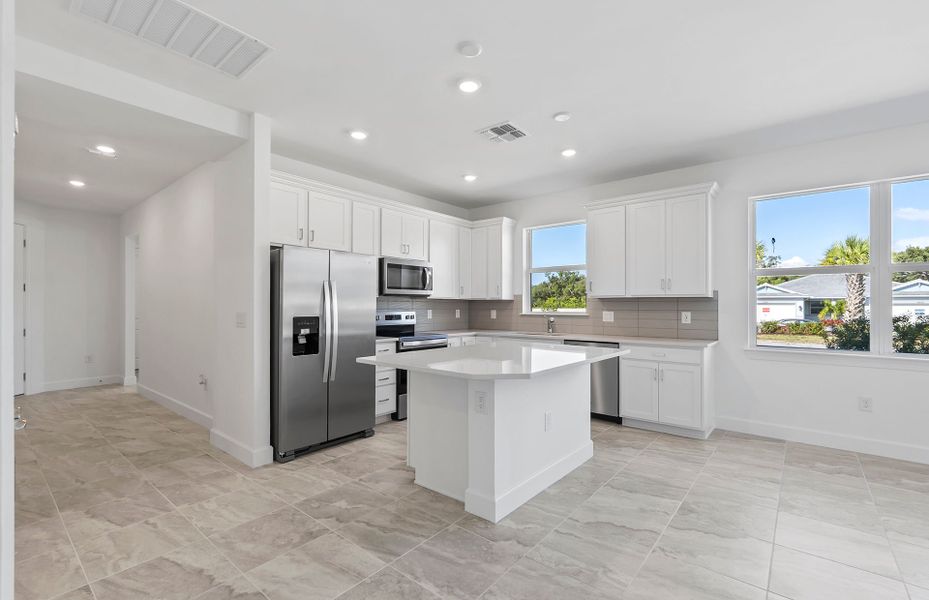 Furnished interior view inside a new home in Legacy Groves, Nokomis (Image 8).