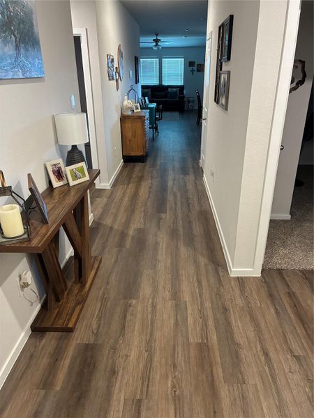 Hallway from front entrance