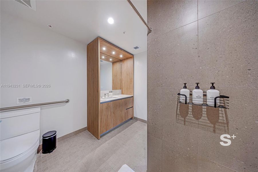 Furnished interior view inside a new home in , Miami (Image 27).