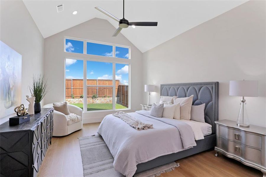 Furnished interior view inside a new home in Rio Vista at Kelly Ranch, Aledo (Image 31).