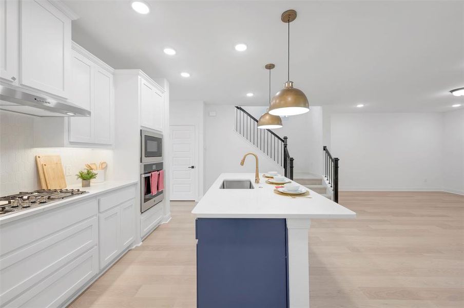 Furnished interior view inside a new home in Talia – Cottage Series, Mesquite (Image 7).