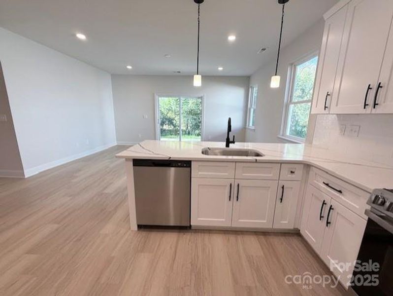 Furnished interior view inside a new home in , Gastonia (Image 16).
