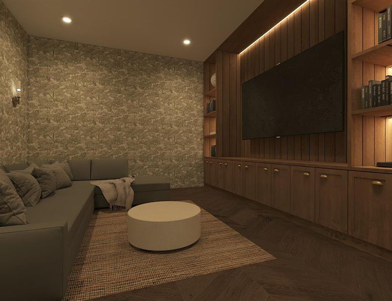 Furnished interior view inside a new home in , Dallas (Image 7).