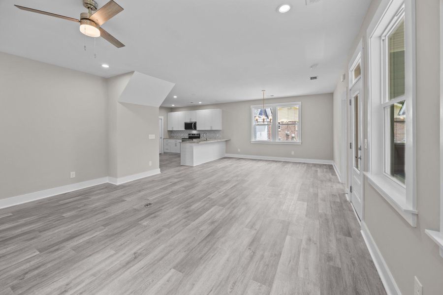 Furnished interior view inside a new home in , Summerville (Image 8).
