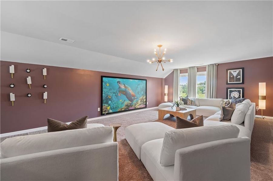 Furnished interior view inside a new home in Cooper Park, McDonough (Image 12).