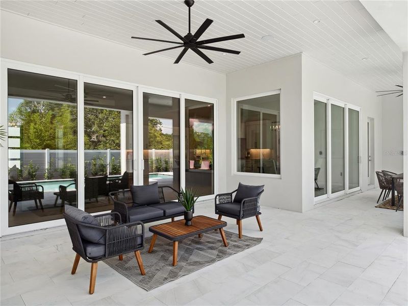 Furnished interior view inside a new home in Lake Sheen Sound, Orlando (Image 40).