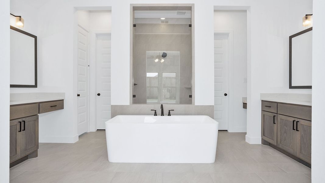 Furnished interior view inside a new home in Audubon, Magnolia (Image 7).