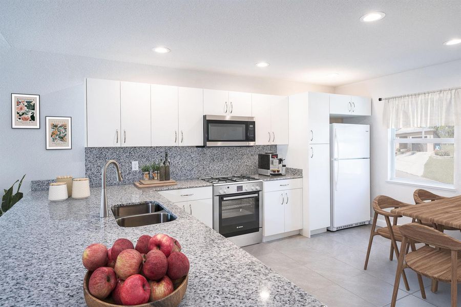 Virtually Staged Cottage---Kitchen-with-
