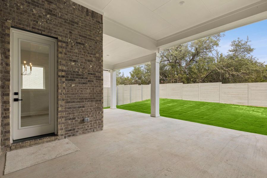 Covered Back Patio Covered Back Patio