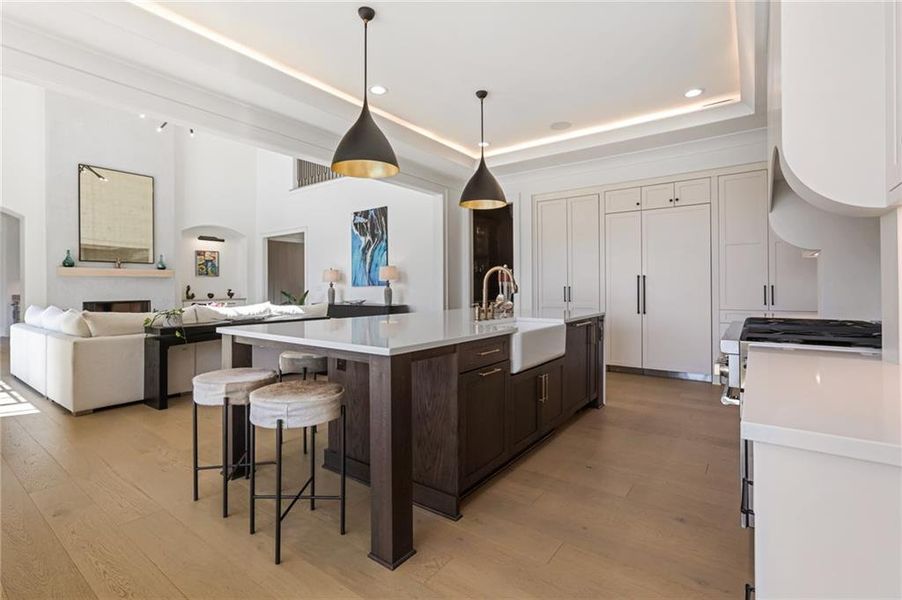 Furnished interior view inside a new home in , Milton (Image 11).