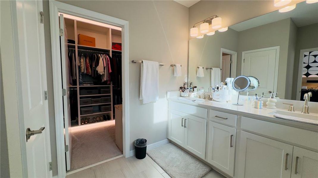 Furnished interior view inside a new home in Harvest at Ovation, Winter Garden (Image 39).