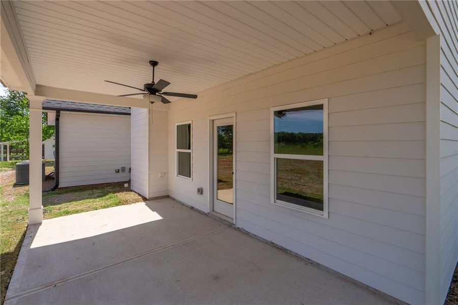 Exterior details and patio area of a home in , Good Hope (Image 30).