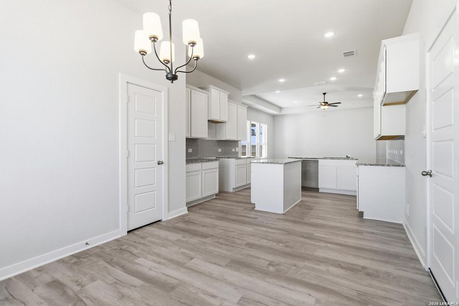 Furnished interior view inside a new home in Lonesome Dove, San Antonio (Image 6).