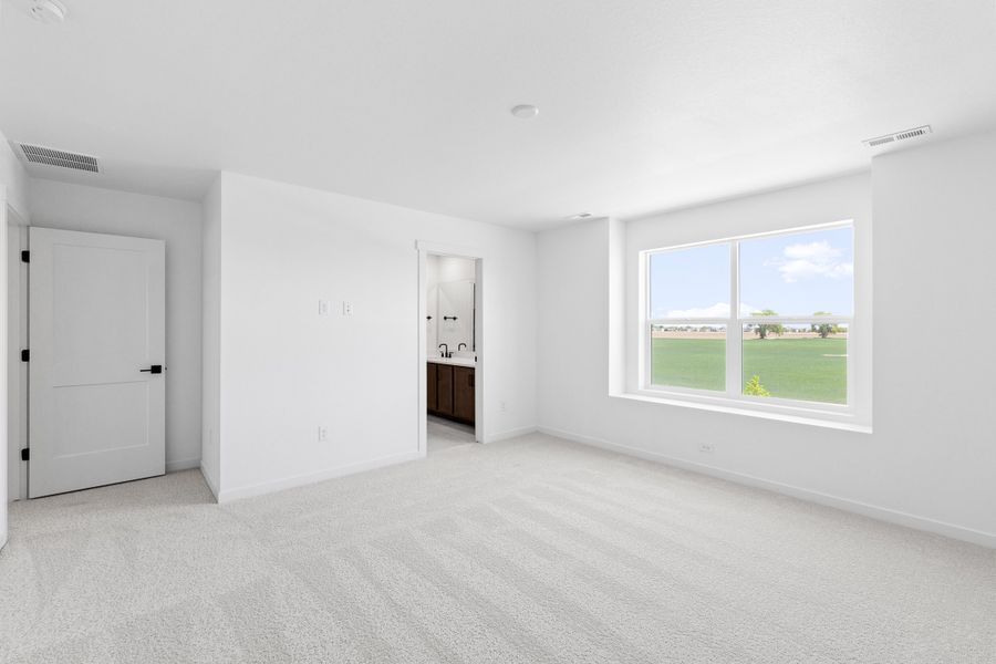 Representative unfurnished interior of a home built from the Bloom Series - Violet by Brightland Homes in Granary, Johnstown (Image 20). Representative unfurnished interior of a home built from the Bloom Series - Violet by Brightland Homes in Granary, Johnstown (Image 20).