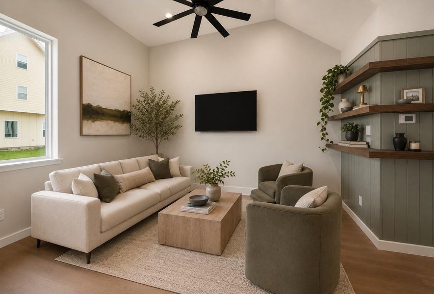 Living Room Rendering Living Room Rendering