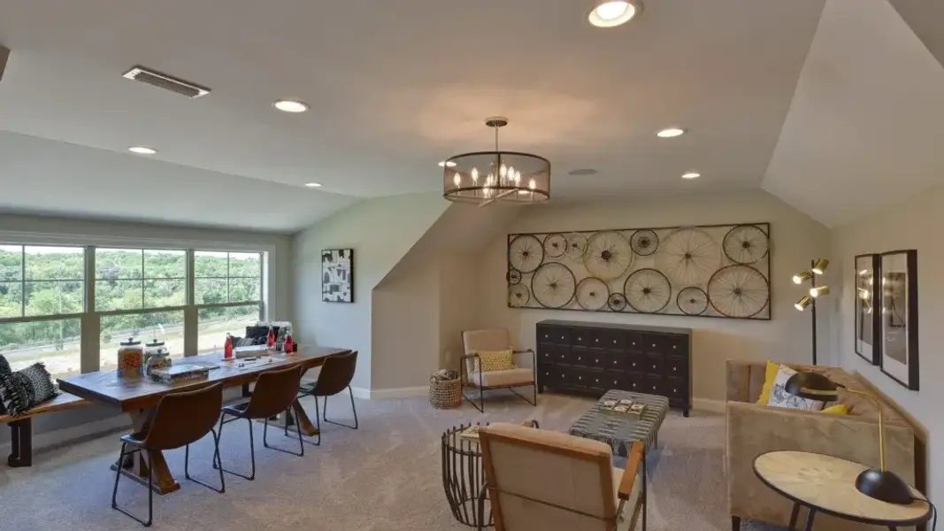 Representative furnished interior of a home built from the Promenade by Eastman Homes in The Courtyards at Lupton Village, Fort Lupton (Image 6).