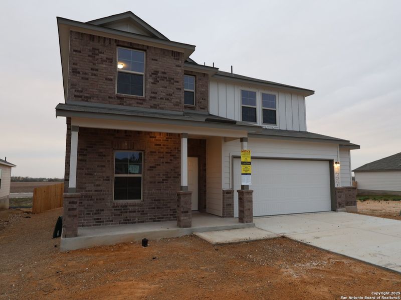 In-progress construction of a new home in Greenspoint Heights, Seguin, TX (Image 34).