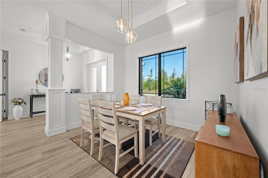 Furnished interior view inside a new home in , Port Charlotte (Image 12).