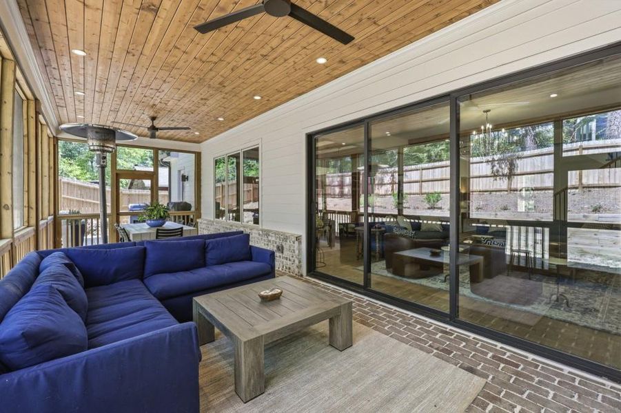 Exterior details and patio area of a home in , Chamblee (Image 4).