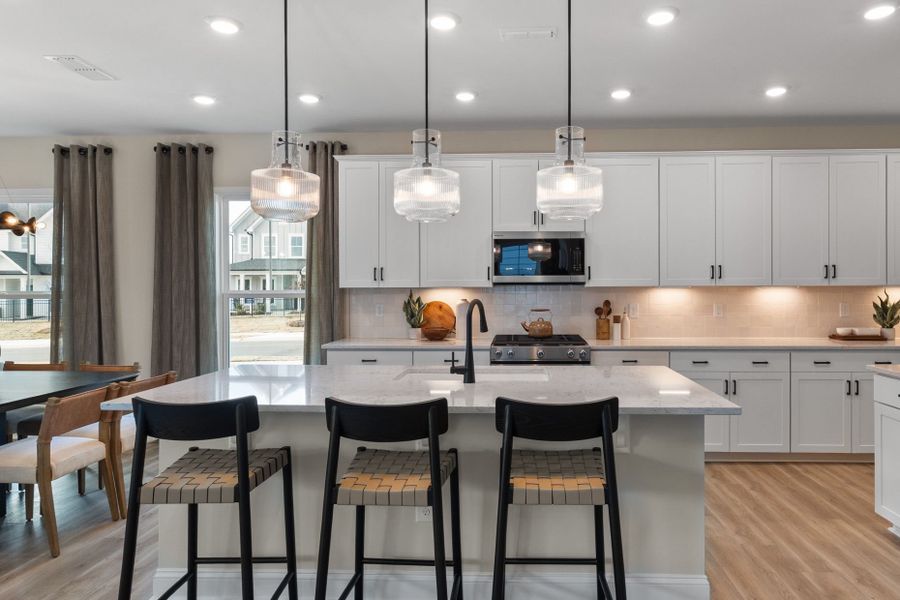 Representative furnished interior of a home built from the Rockingham by Pulte Homes in Saunders Farm, Fuquay Varina (Image 13).
