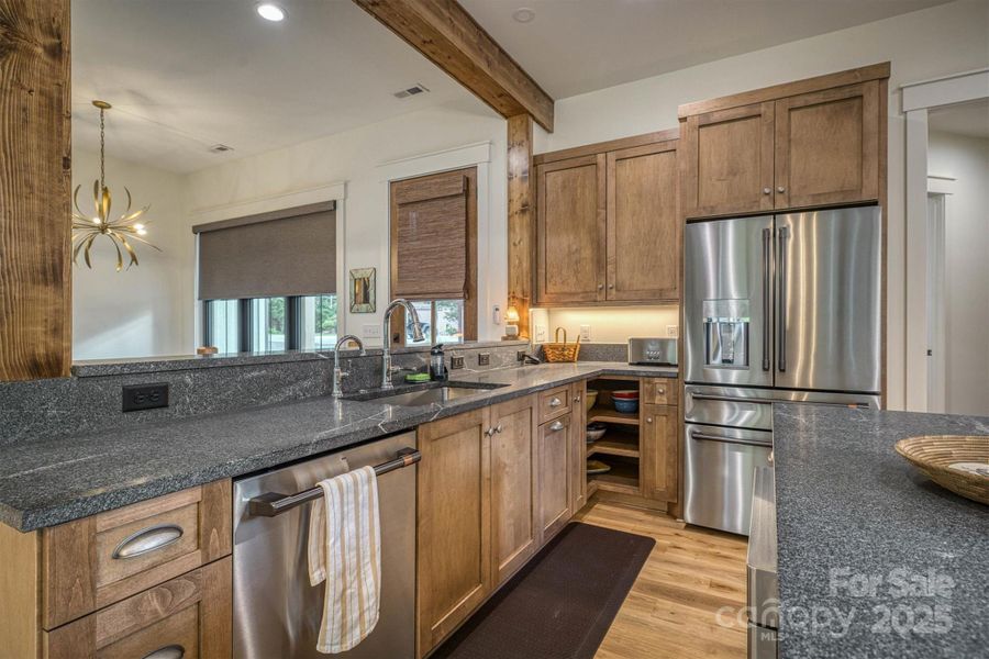Furnished interior view inside a new home in , Morganton (Image 5).