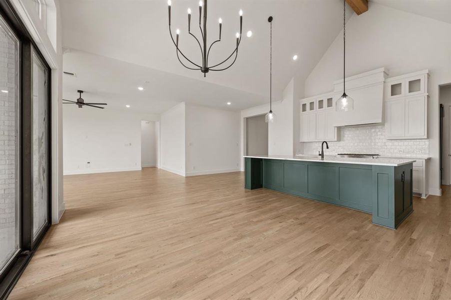 Furnished interior view inside a new home in Bella Crossing, Fort Worth (Image 12).