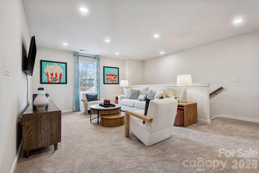 Furnished interior view inside a new home in Grants Landing, Salisbury (Image 21).