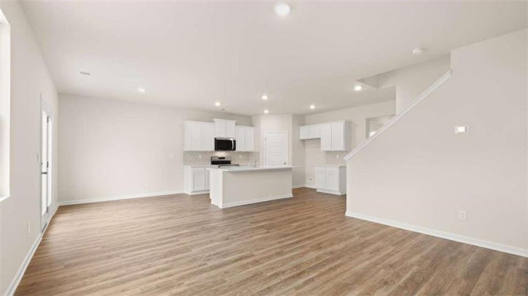 Spacious, unfurnished interior of a new home in The Preserve at Agricultural Village, Perry (Image 10). Spacious, unfurnished interior of a new home in The Preserve at Agricultural Village, Perry (Image 10).