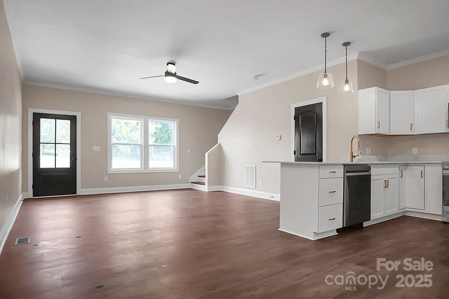 Furnished interior view inside a new home in , Shelby (Image 3).