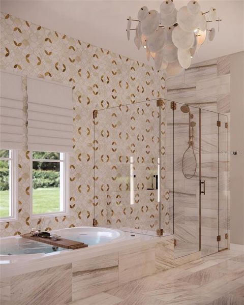 Furnished interior view inside a new home in , Gotha (Image 12).