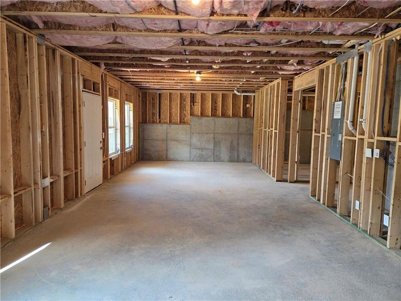 In-progress construction of a new home in Enclave at Logan Point, Loganville, GA (Image 29).