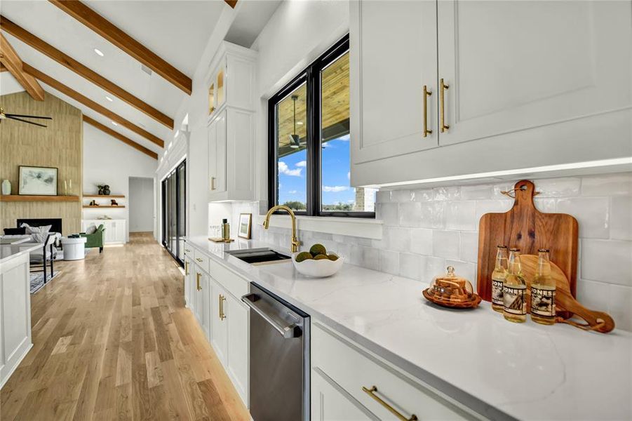 Furnished interior view inside a new home in , Aledo (Image 9).