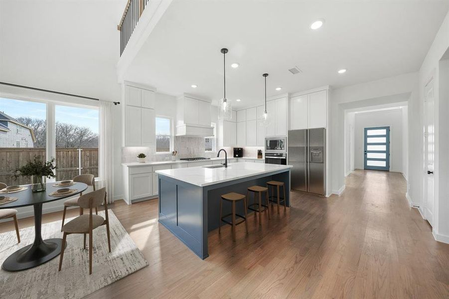 Furnished interior view inside a new home in Inspiration - Paradise Village, Lucas (Image 16).