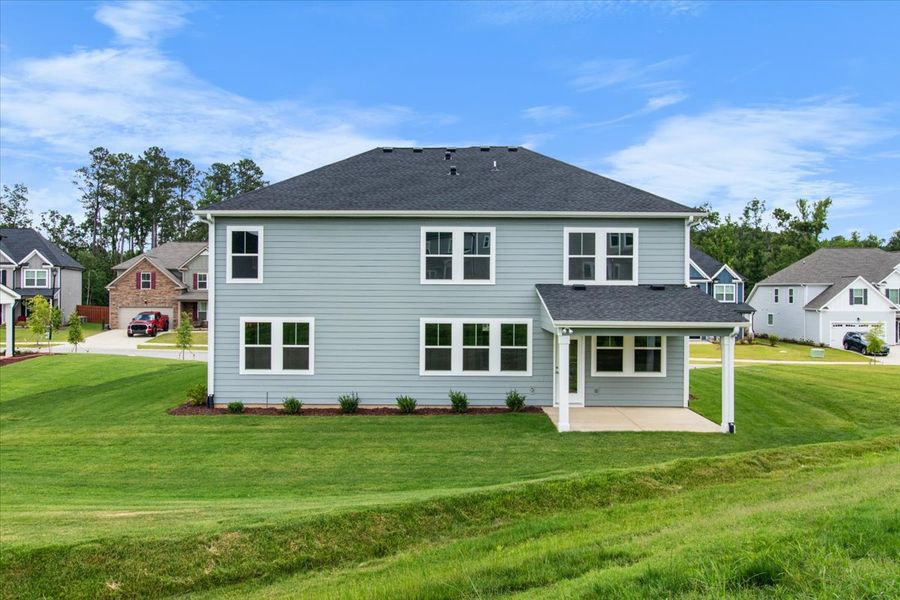 Back Exterior | 250 Prominence Drive by Ivey Homes Back Exterior | 250 Prominence Drive by Ivey Homes