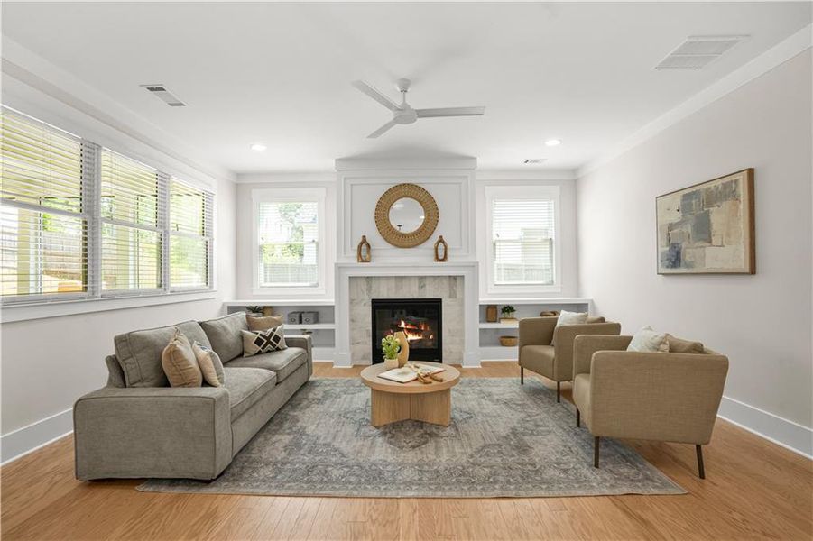 Furnished interior view inside a new home in , Scottdale (Image 16).