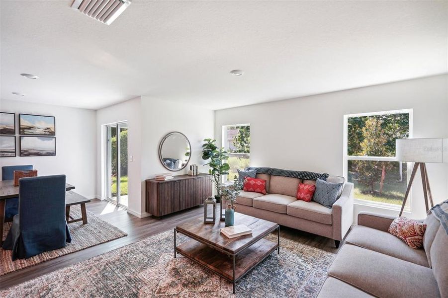 Furnished interior view inside a new home in North Port Classic, North Port (Image 34).
