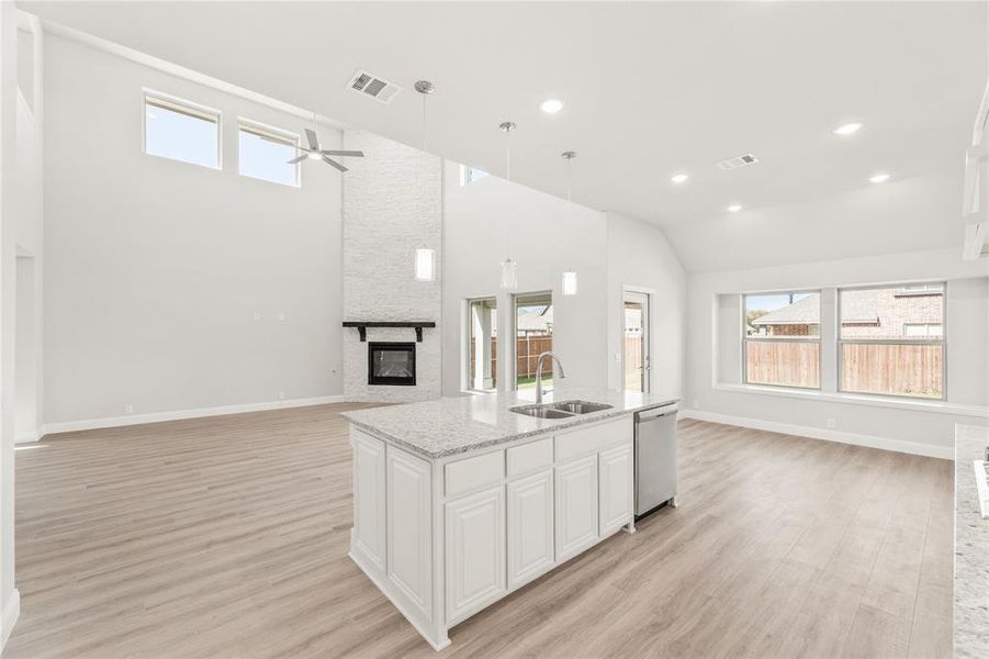 Furnished interior view inside a new home in Maplewood, Glenn Heights (Image 10). Furnished interior view inside a new home in Maplewood, Glenn Heights (Image 10).