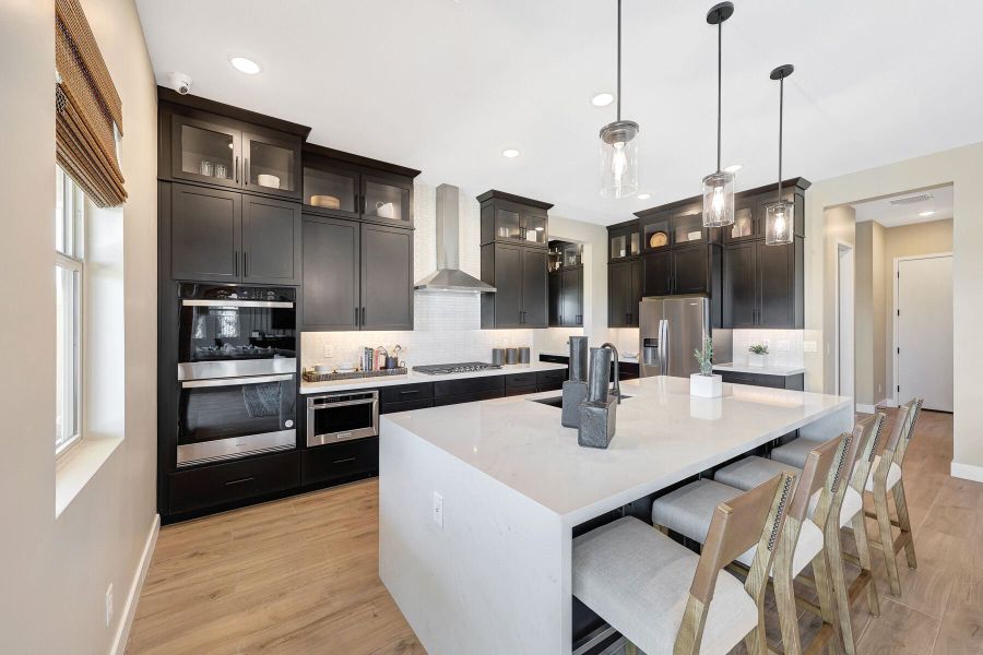 Representative furnished interior of a home built from the Mahogany by Mattamy Homes in Landmarke, Queen Creek (Image 16).