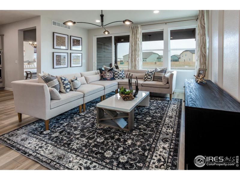 EXAMPLE PHOTO:  LIVINF ROOM